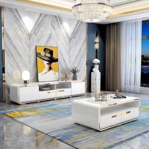 Tv Console With Centre Table